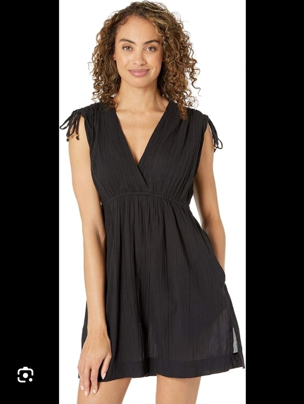 Ralph Lauren Slate Blue V-Neck Lightweight Dress